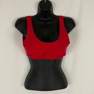 Zaful Forever Young Red Bikini Top Size M